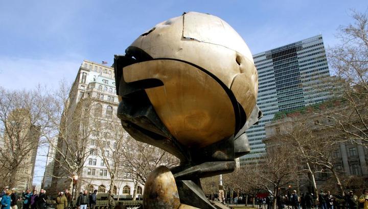 Escultura que sobrevivió al 11S regresará al WTC