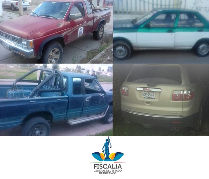 Agentes recuperan cuatro vehículos robados en la capital