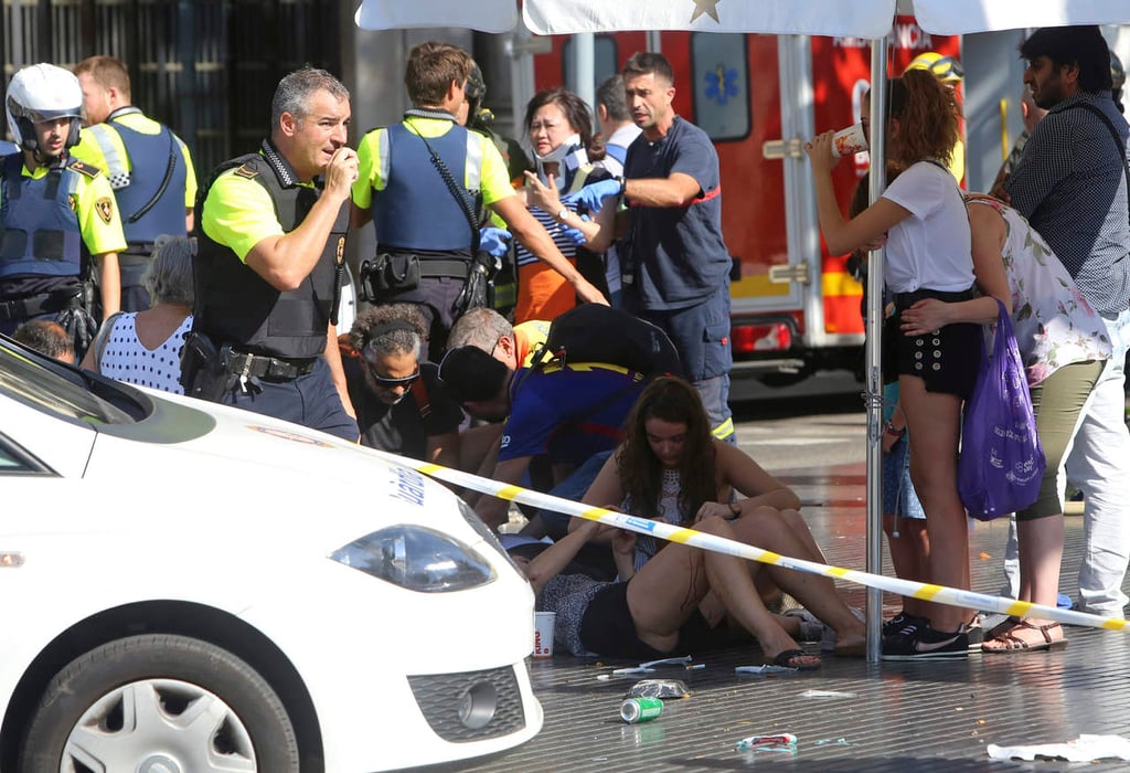 Atropello masivo cubre de terror a Barcelona