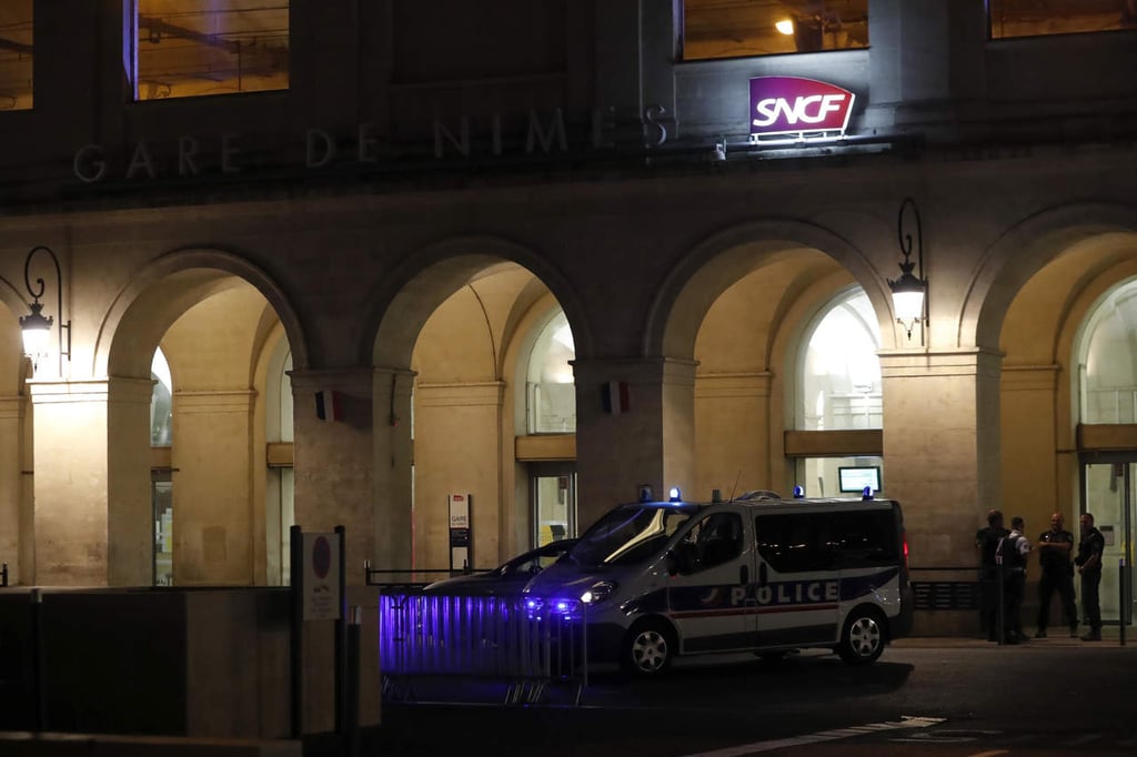Alertan por hombre armado en estación en tren de Nimes, Francia