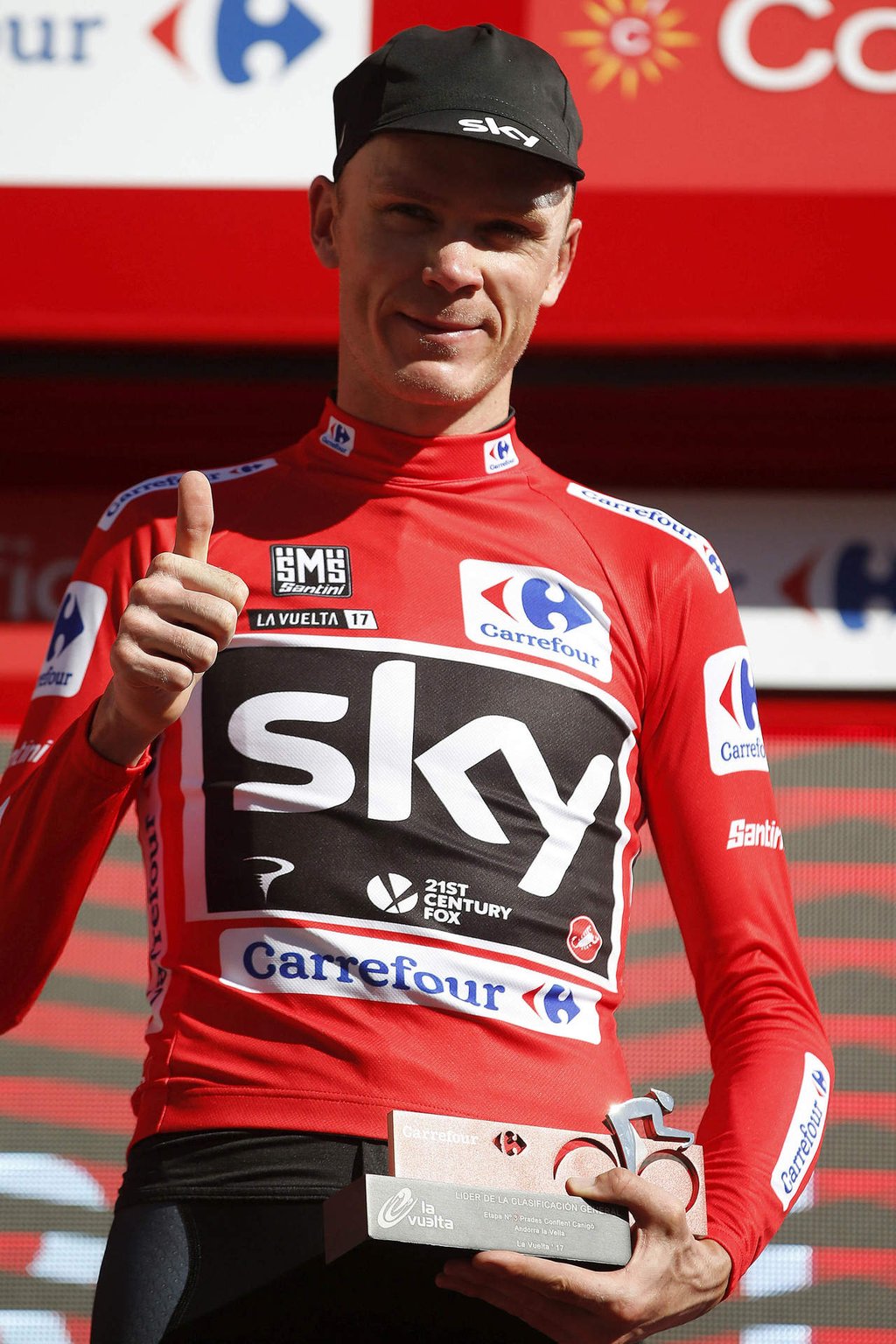 Froome toma el liderato de la Vuelta a España