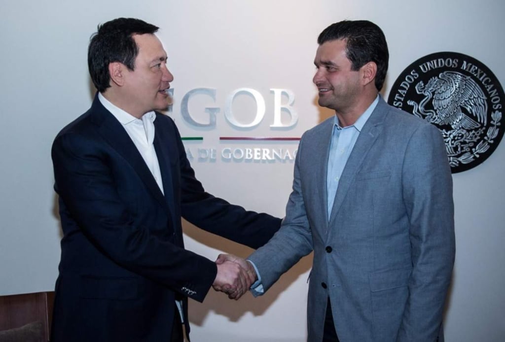 Se reúne Osorio Chong con gobernador electo de Nayarit