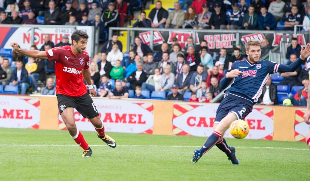 Eduardo Herrera anota primer gol en Europa