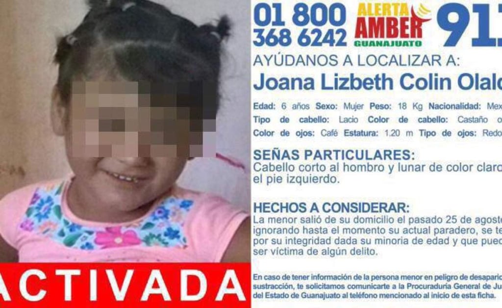 Localizan cuerpo de niña desaparecida en Celaya