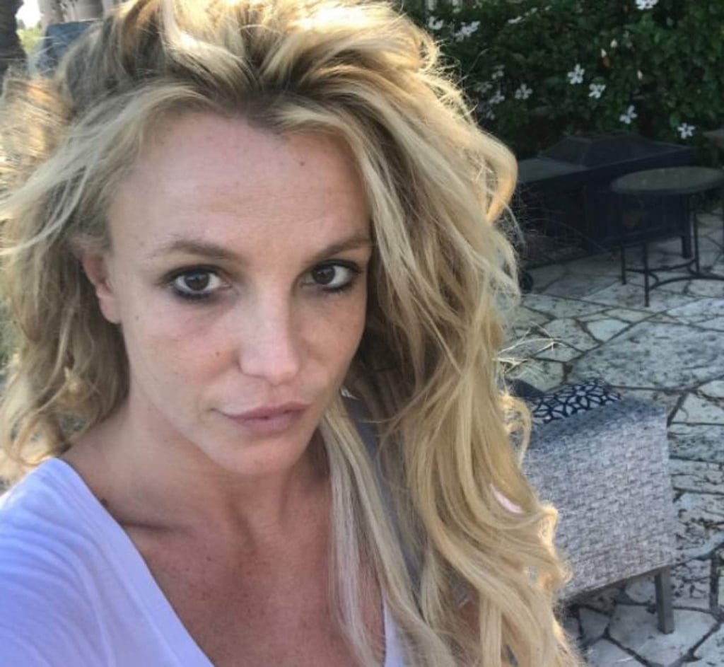 Así luce Britney Spears sin maquillaje