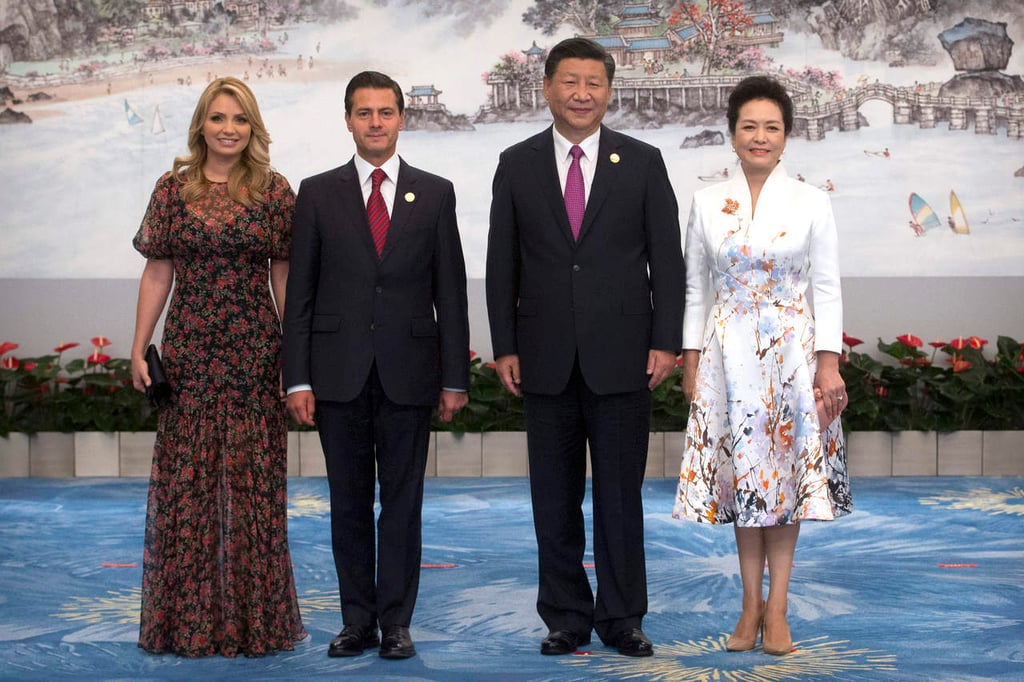 Peña Nieto se reúne con presidente de China, previo a BRICS