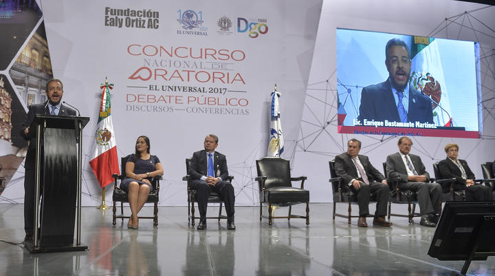 Arranca final del Concurso Nacional de Oratoria en Durango