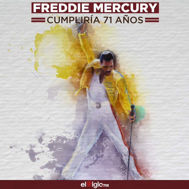 1946: Ve la primera luz Freddie Mercury, el emblemático exlíder de Queen