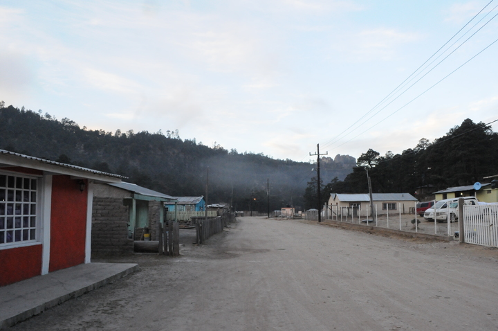 Reportan helada en La Rosilla, Guanaceví