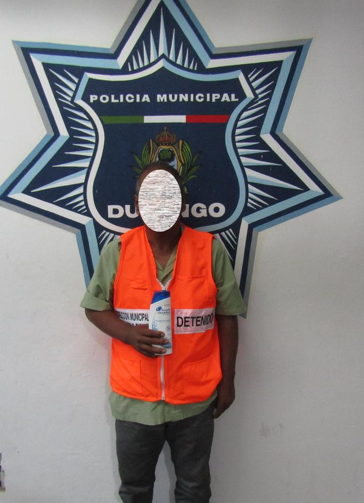 Detenido por robar shampoo de 60 pesos