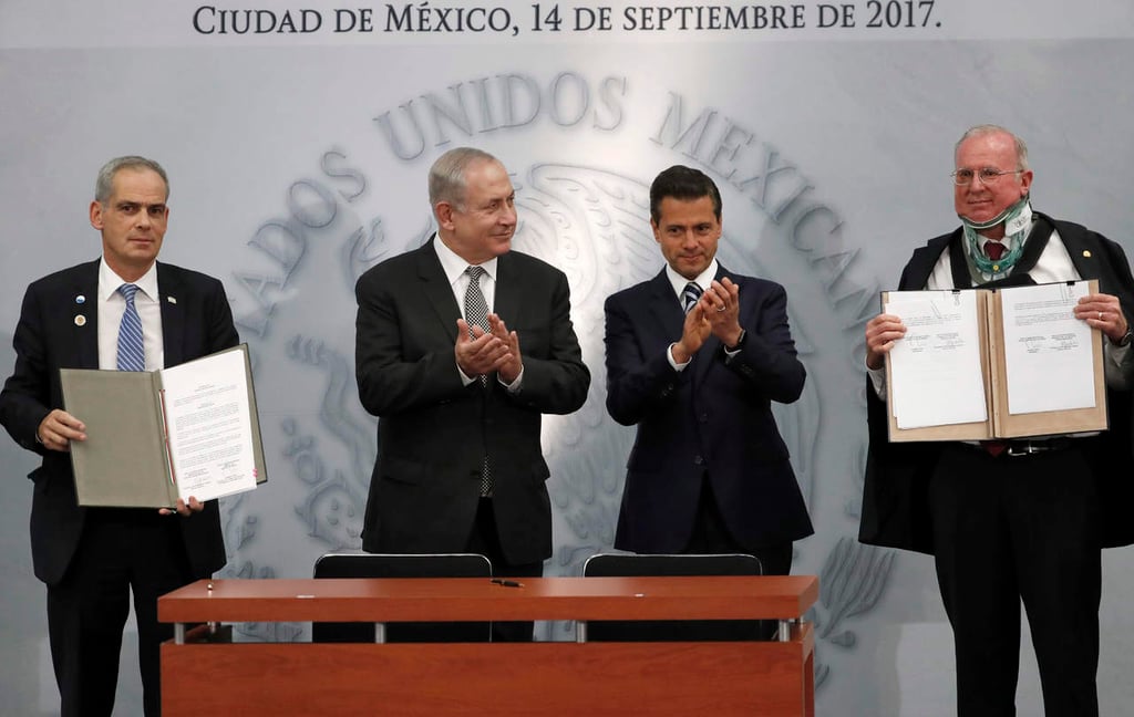 México e Israel firman acuerdos para impulsar cooperación