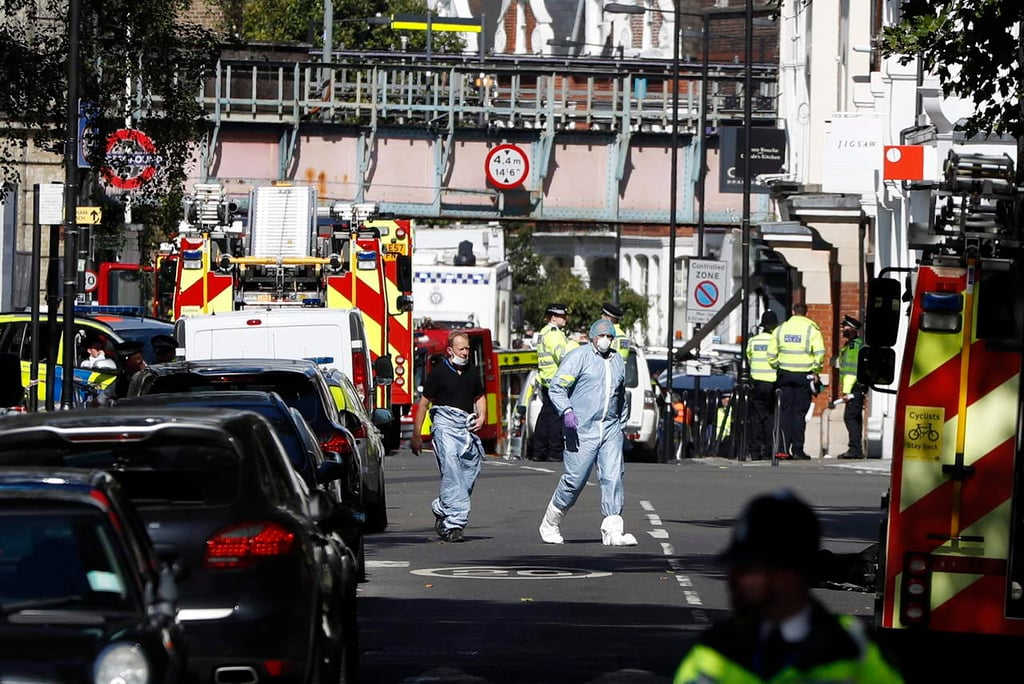 Explosión en metro de Londres deja 18 heridos