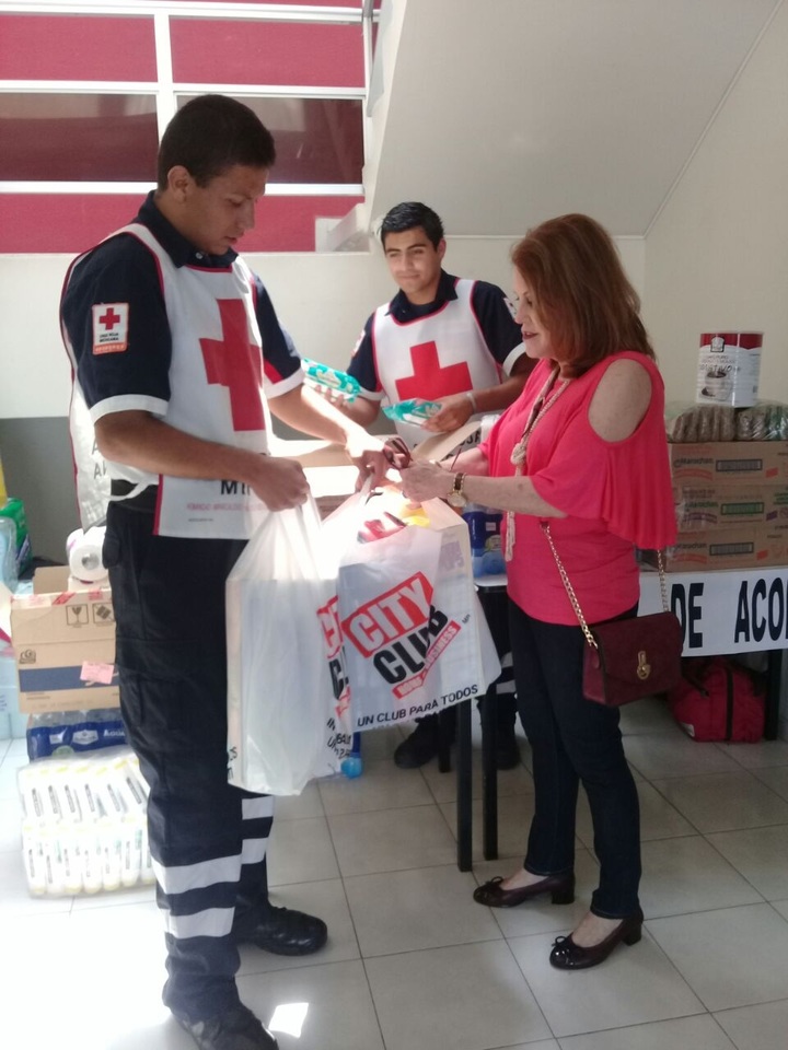 Cruz Roja habilita centro de acopio en instalaciones de Sedeco