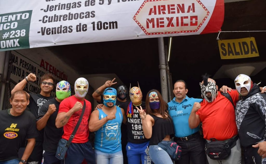 Luchadores se unen para recaudar apoyo