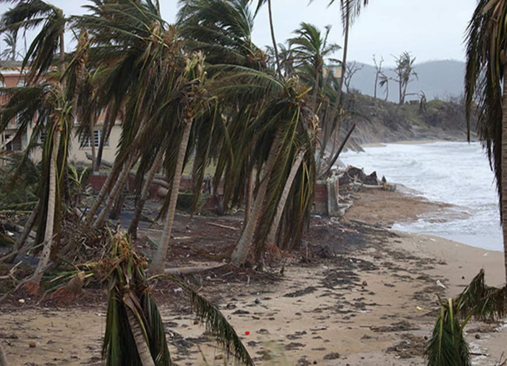 Así quedó la playa de ‘Despacito’ tras el paso del huracán María
