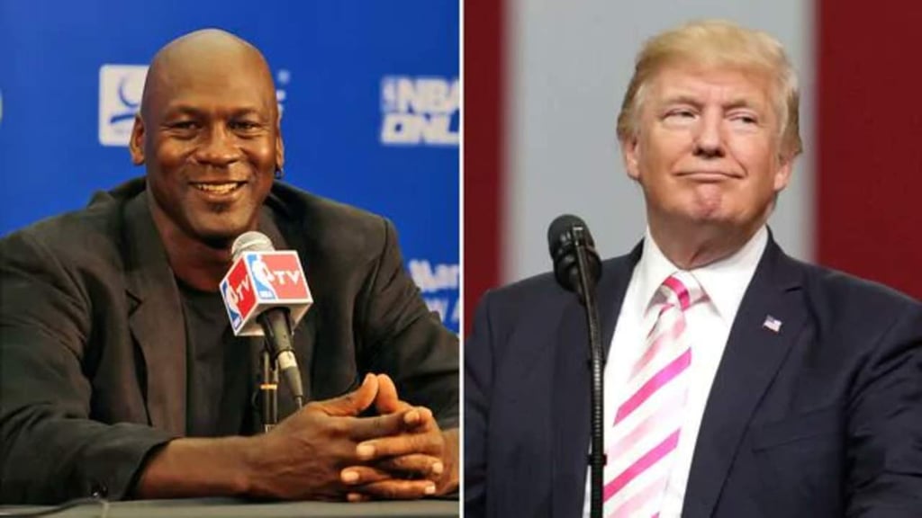 Reprueba Michael Jordan críticas de Donald Trump a deportistas