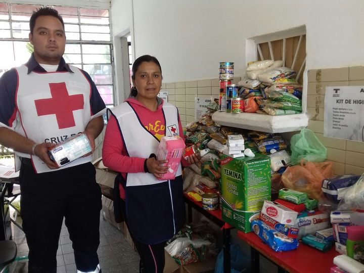 Recauda Cruz Roja de El Salto apoyos para los damnificados