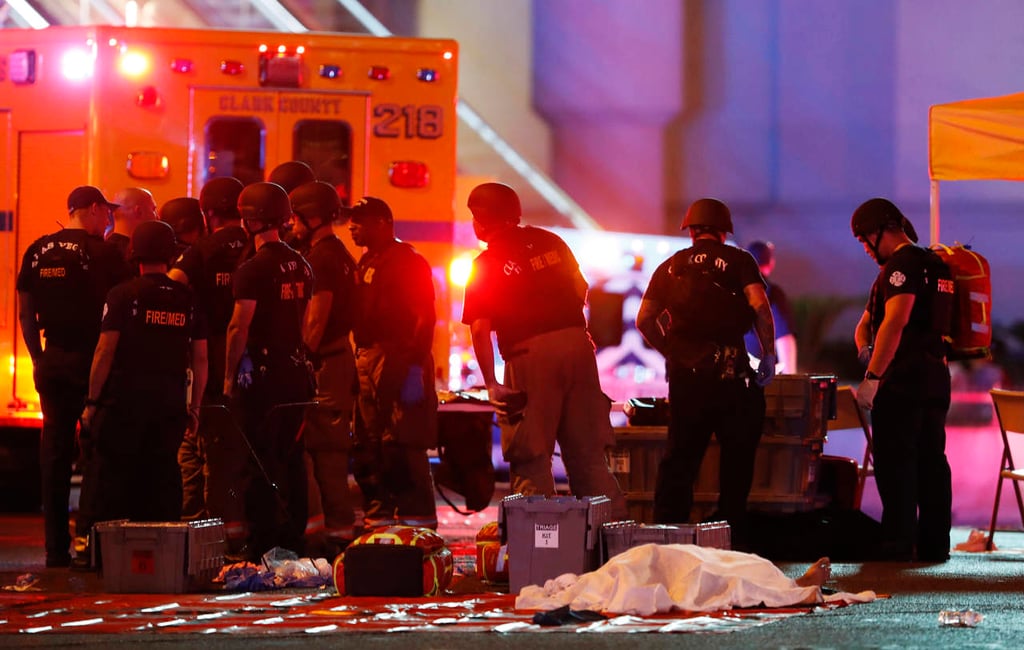 Suman 58 muertos y más de 515 heridos por tiroteo en Las Vegas