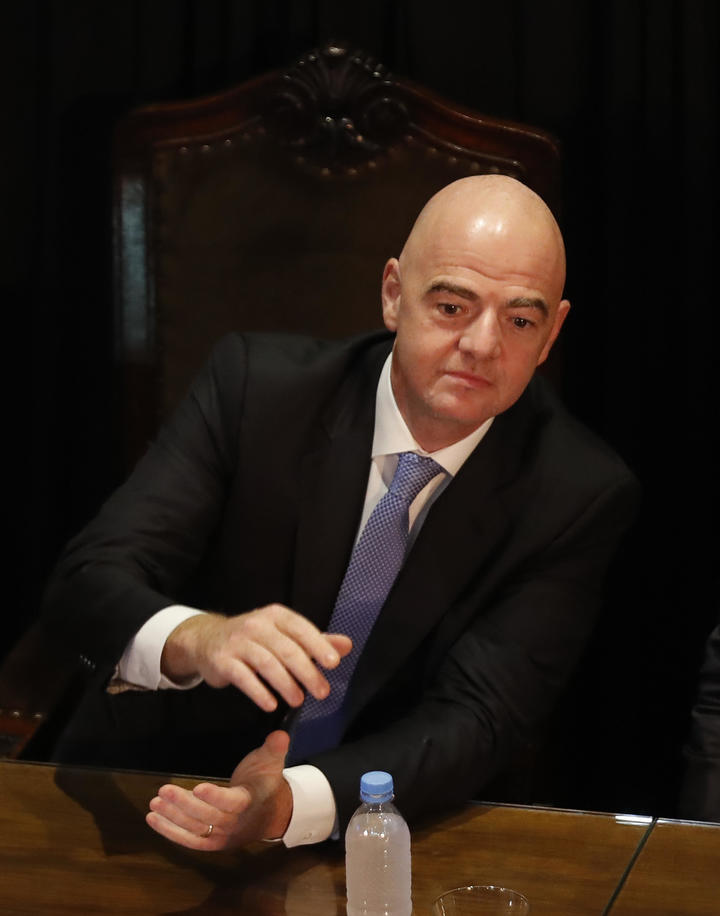 Infantino da su opinión de Messi