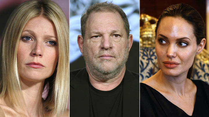 Paltrow y Jolie acusan a Weinstein
