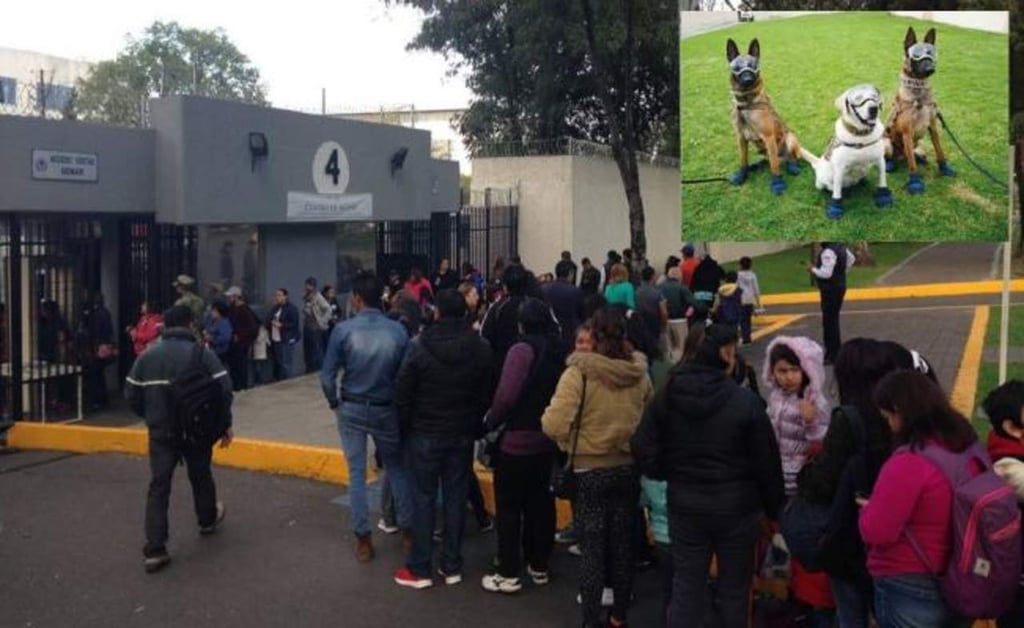 Hacen fila para tomarse fotos con 'Frida'