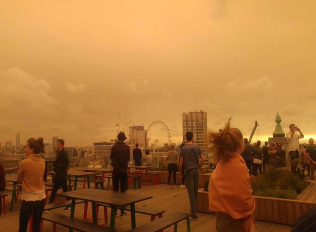 Londres se convierte en escenario postapocalíptico por Ophelia