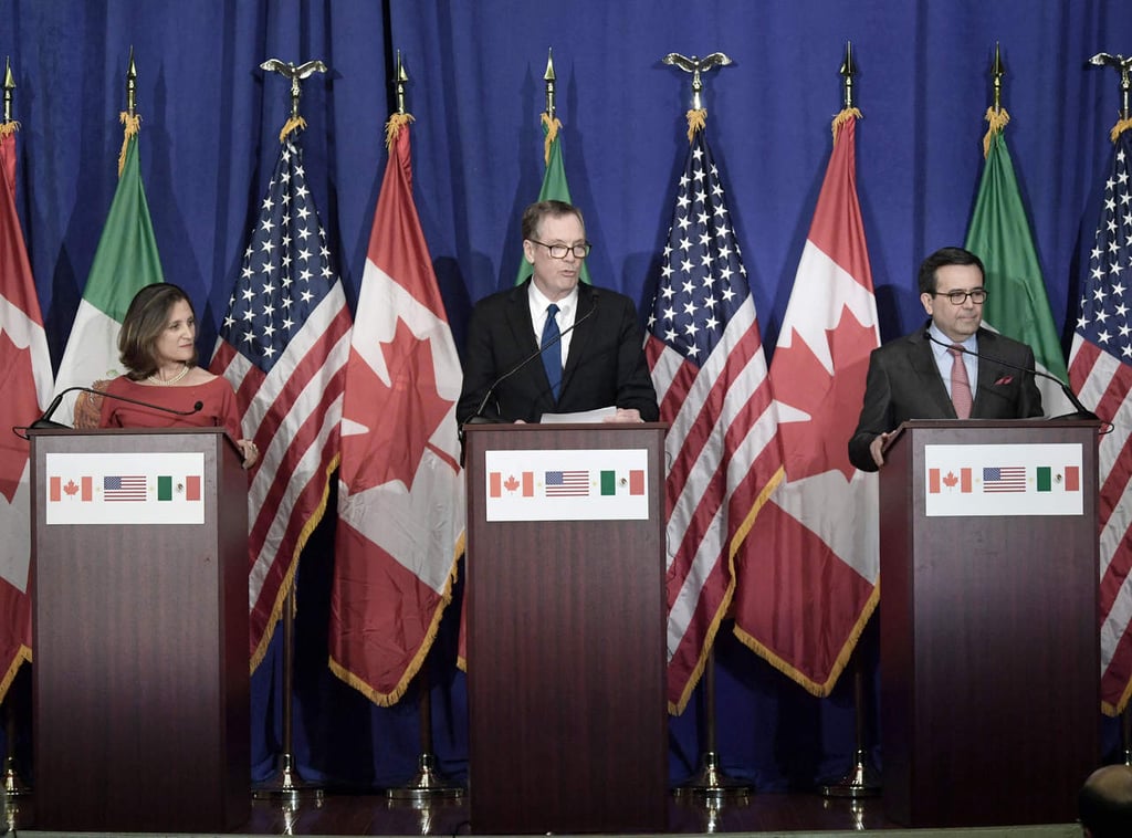 Agresión de EU y negativas de Canadá y México retrasan TLCAN al 2018