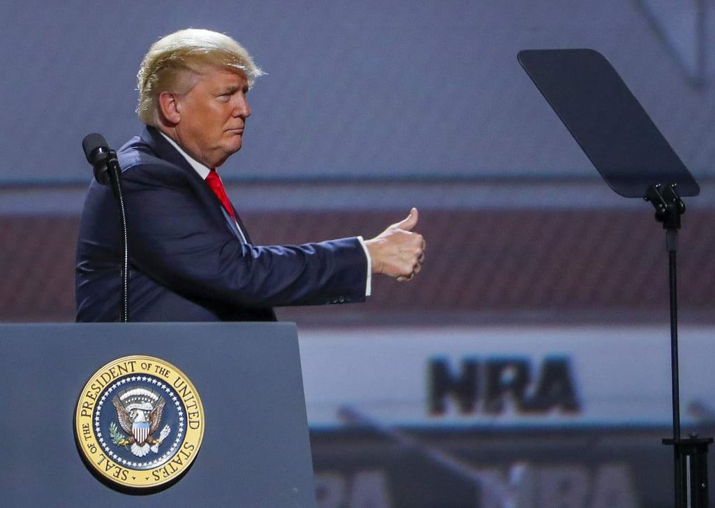 Asociación del Rifle lanza advertencia contra opositores a Trump