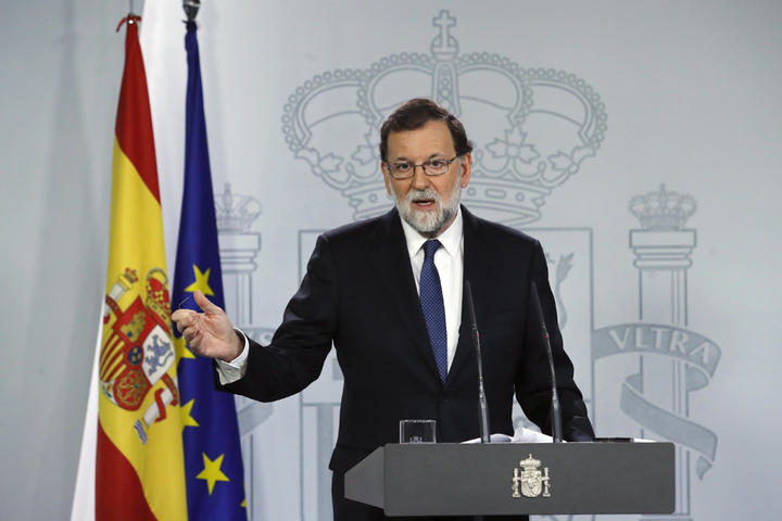 Cesará Rajoy al gobierno catalán