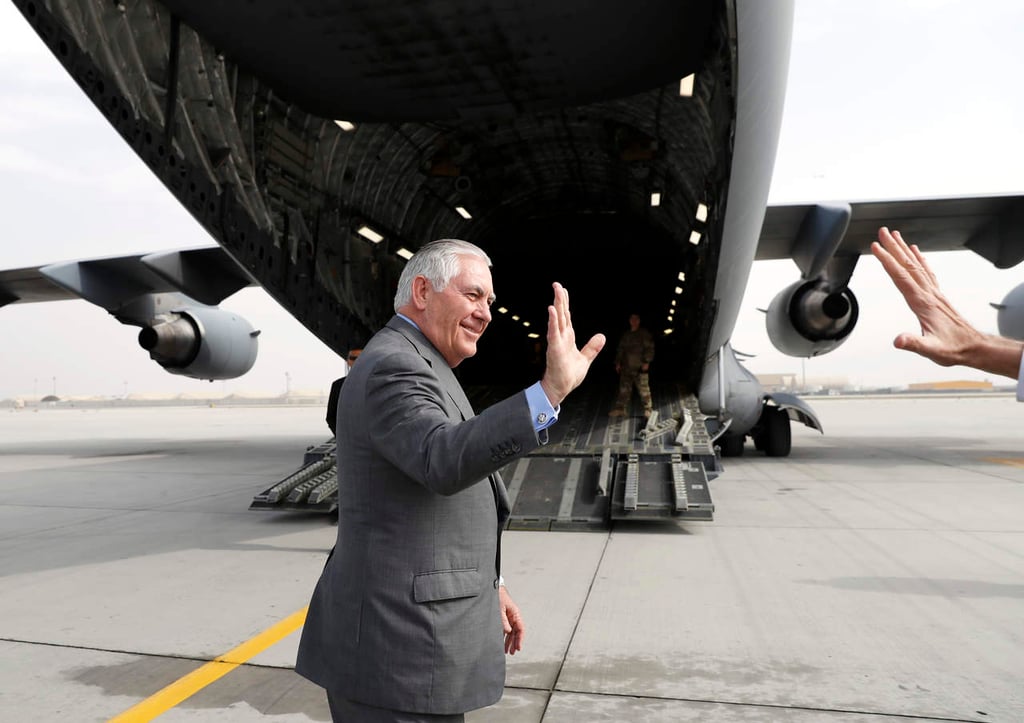 Tillerson llega por sorpresa a Bagdad; se reunirá con dirigentes iraquíes