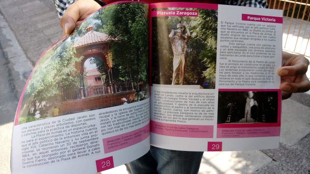 Con errores, publican Guía Turística de La Laguna de Durango