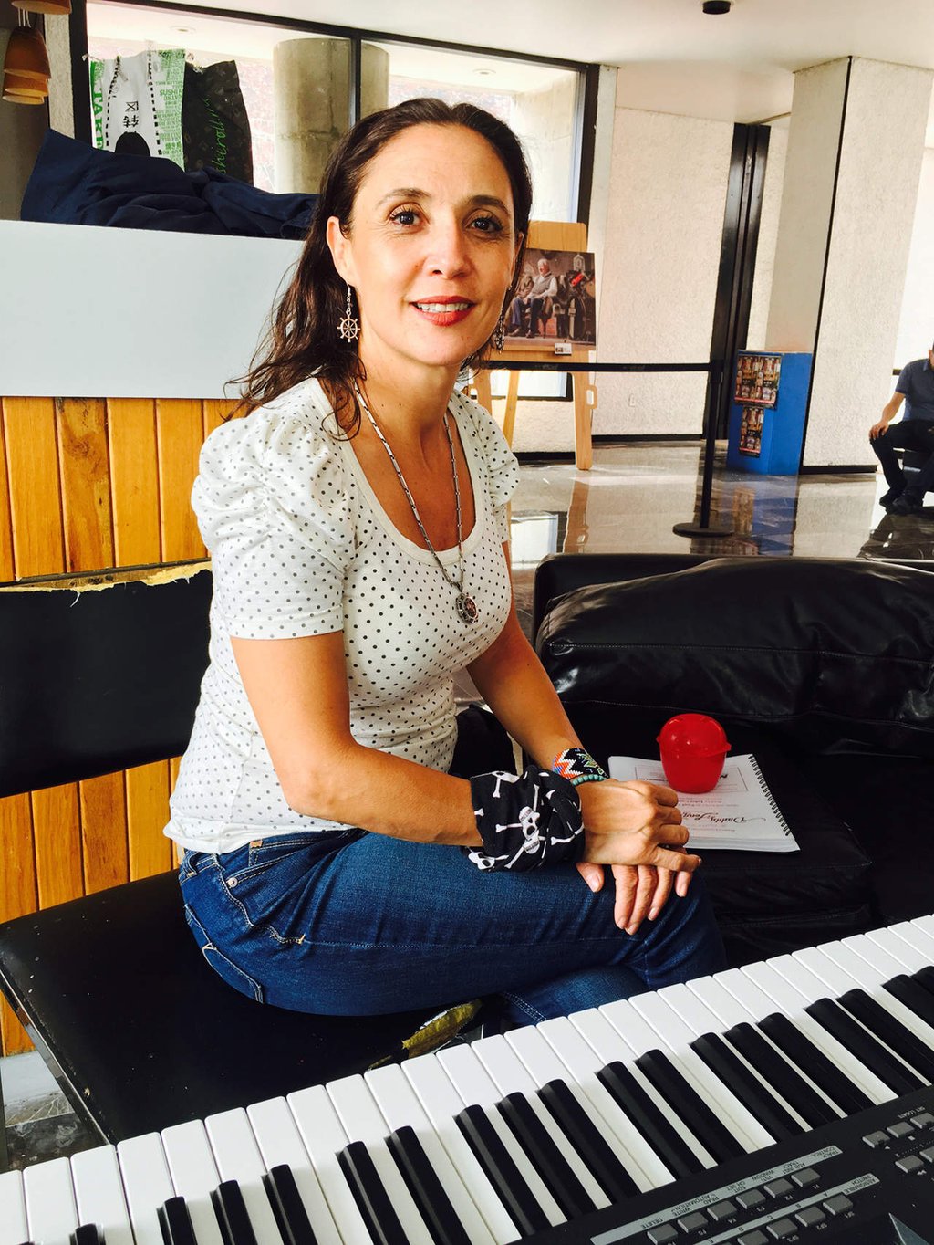 Era Maru Dueñas, una apasionada de la actuación