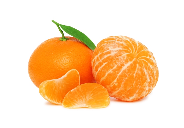 Mandarina, rica en vitamina c