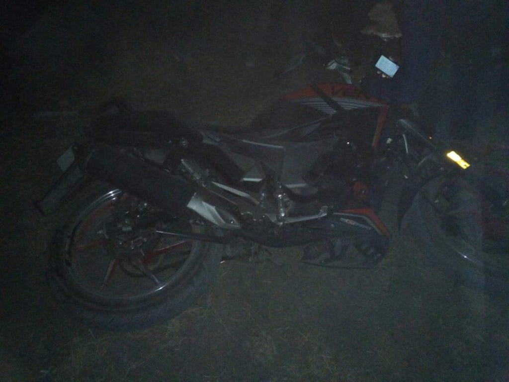 Muere motociclista arrollado por un vehículo que se dio a la fuga