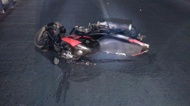 Muere otro joven motociclista en accidente