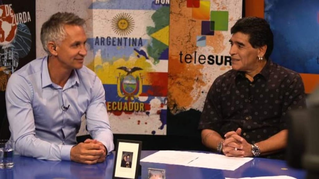 Maradona y Lineker se reencontraran en sorteo mundialista