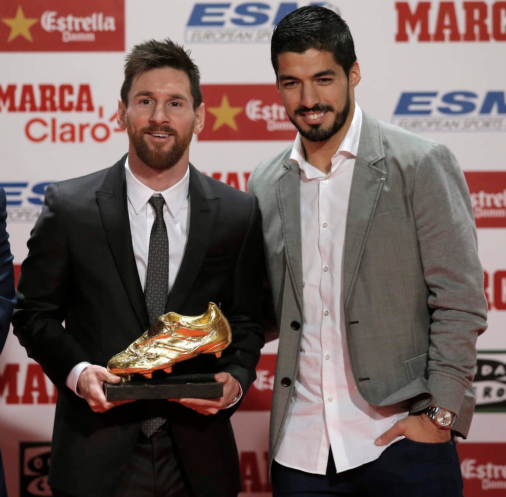 Messi recibe su cuarta 'Bota de Oro'
