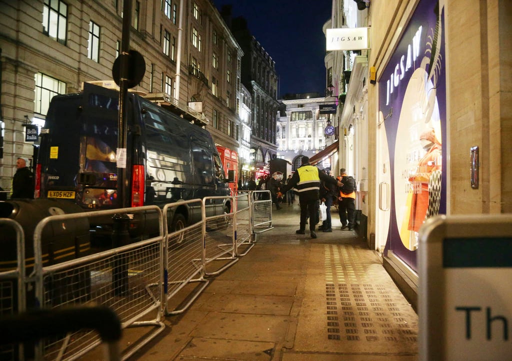 Reportan tiroteo en la estación de Oxford Circus en Londres