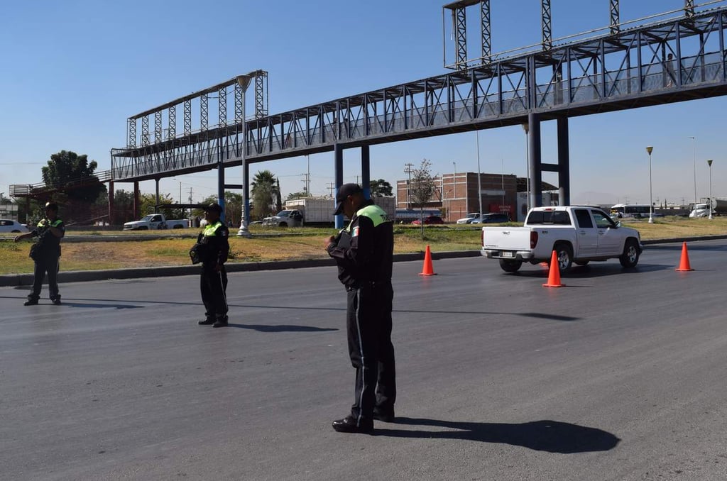 Suspenden retenes en el bulevar Ejército Mexicano de Gómez Palacio