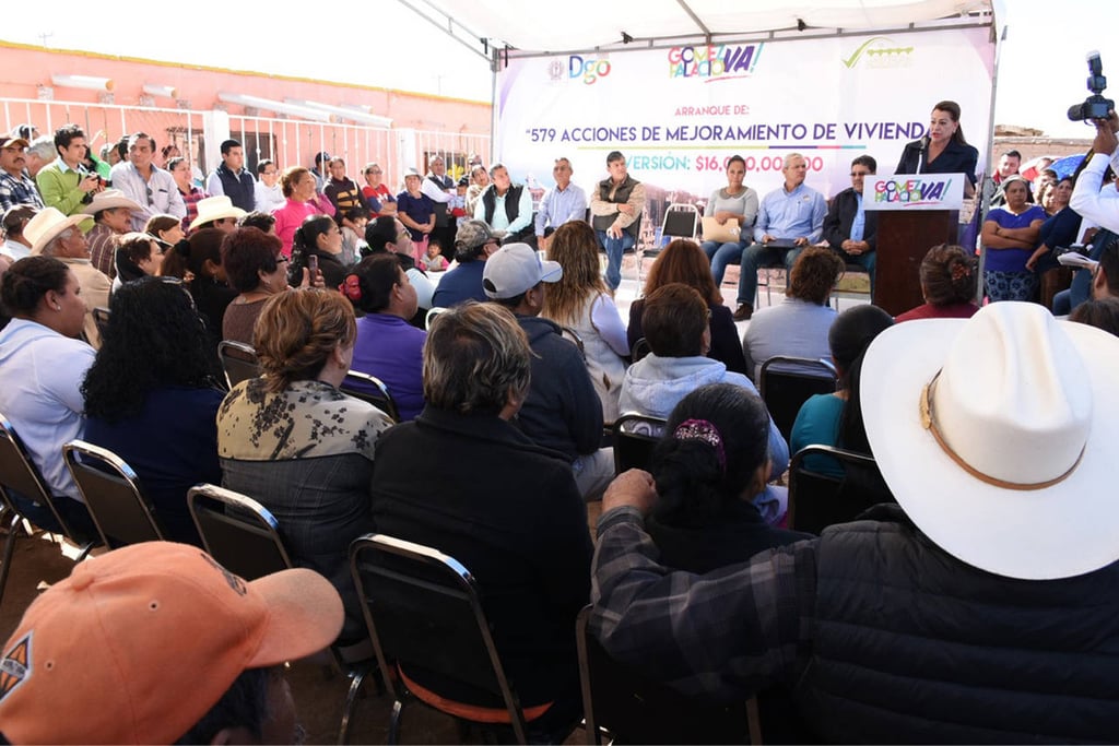Aplicarán acciones de vivienda en Gómez Palacio