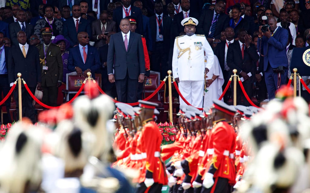 Uhuru Kenyatta es investido presidente de Kenia