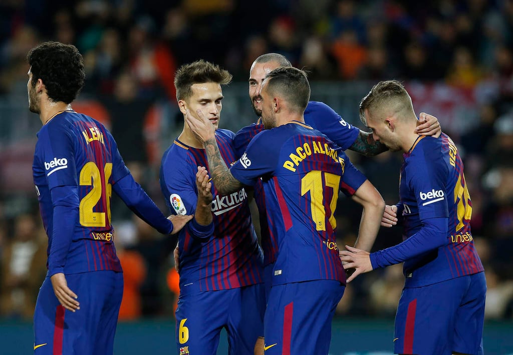 Barcelona avanza goleando al Real Murcia