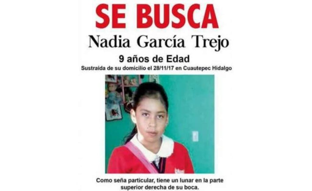 Reportan secuestro de niña en Hidalgo; se la llevaron de su casa