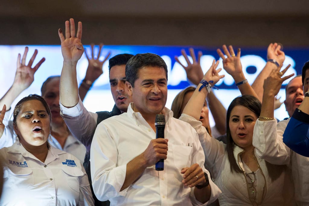 Presidente Hernández roza la reelección en Honduras