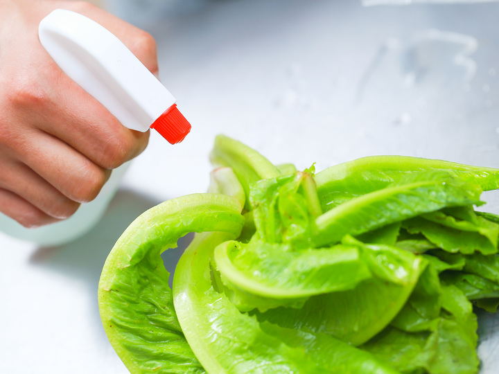 ¿Cómo desinfectar las verduras y frutas?