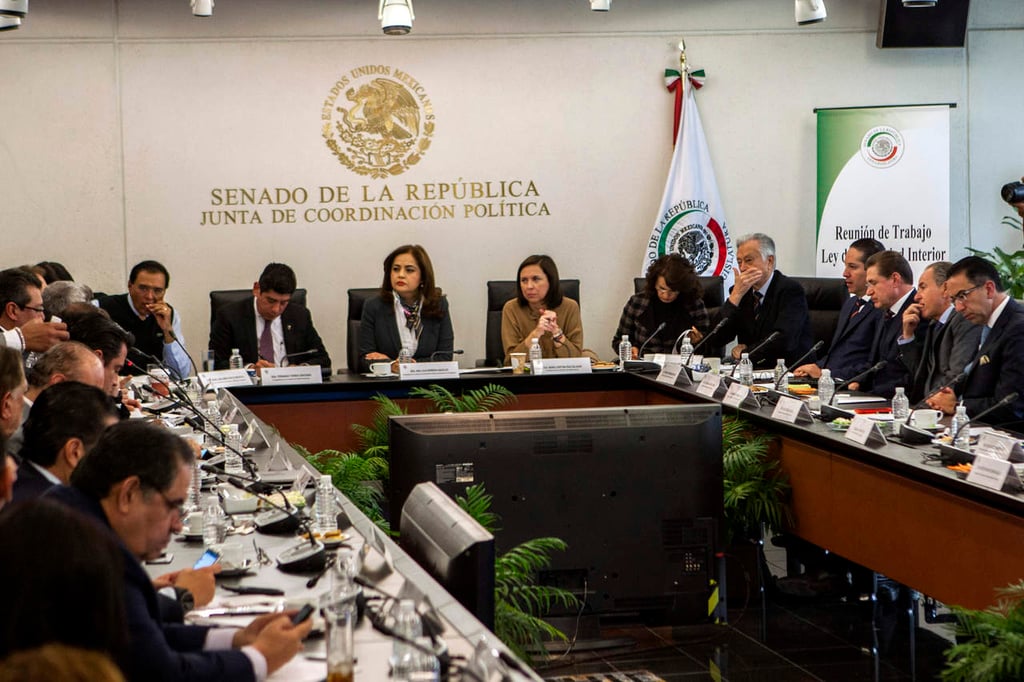 Gobernadores cabildean en Senado para aprobar Ley de Seguridad
