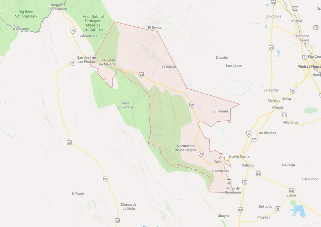 Reportan sismo de 4.2 grados en Múzquiz, Coahuila