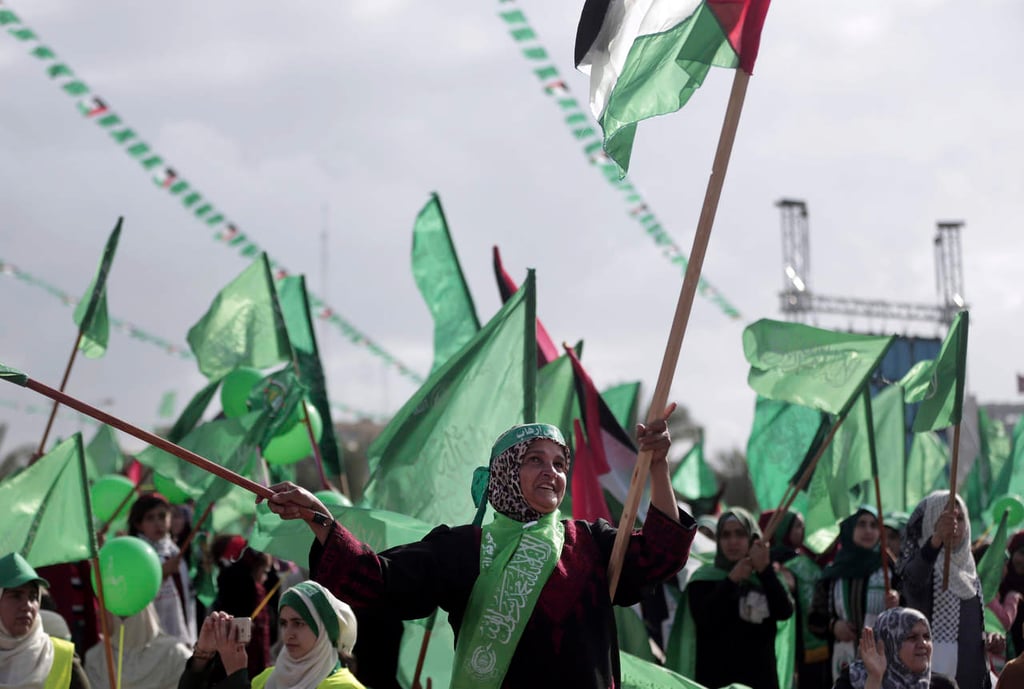 Cumple Hamas 30 años en medio de protestas y ataques de Israel