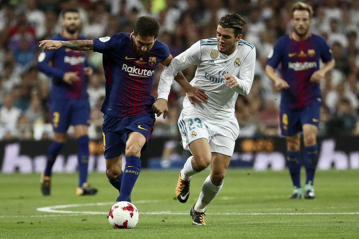 Madrid y Barza, en 'El Clásico'