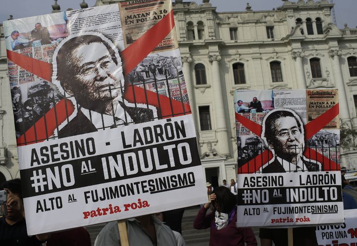 Indulto de Kuczynski a Fujimori divide a Perú